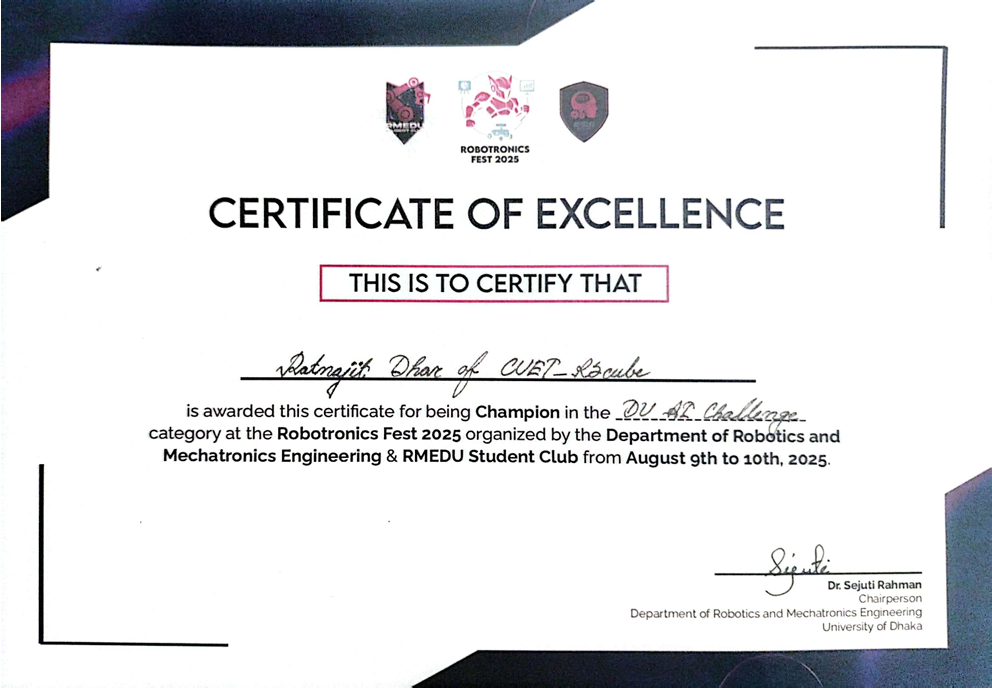 Champion - DU AI Challenge 2025